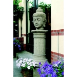Stone Buddha Head Ornament